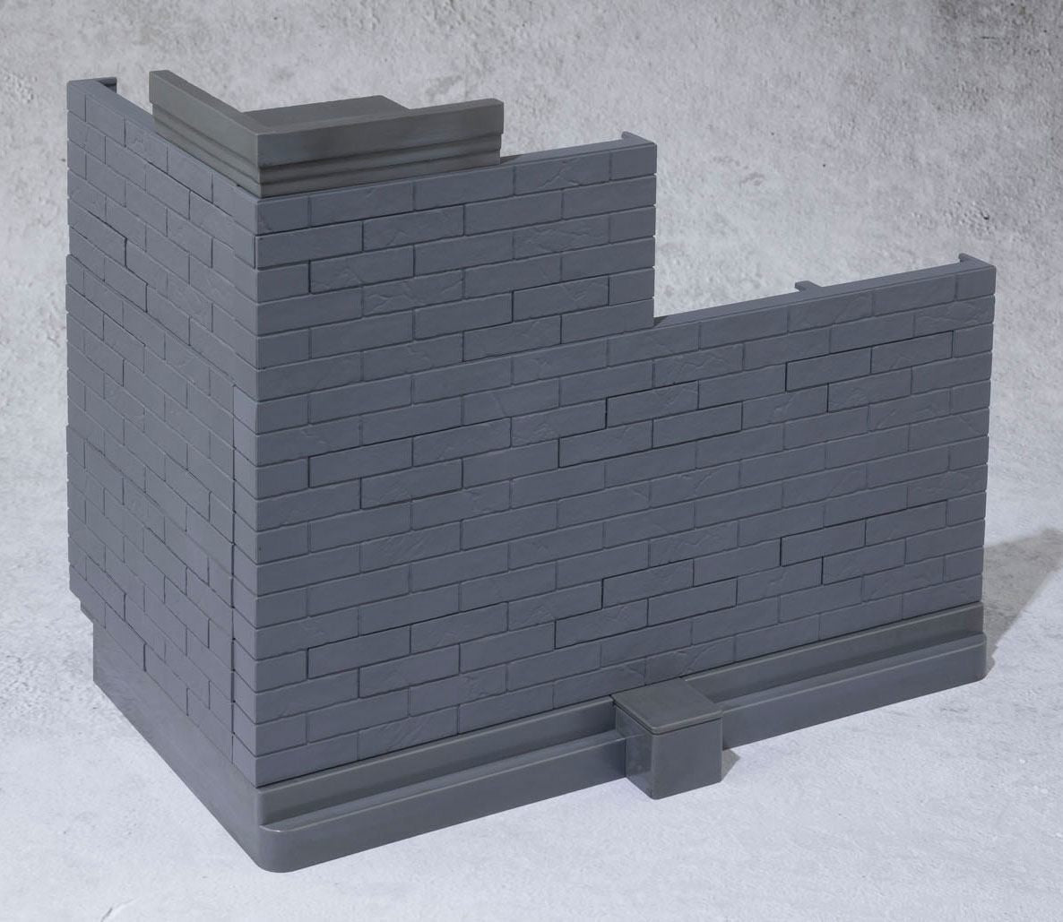 Tamashii Option Action Figure Accessory Brick Wall (Gray Ver.) 22 cm