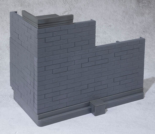 Tamashii Option Action Figure Accessory Brick Wall (Gray Ver.) 22 cm