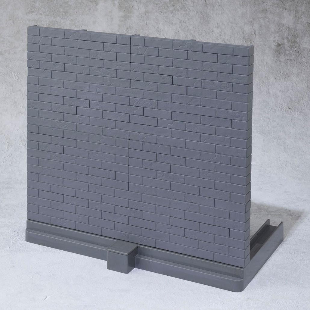 Tamashii Option Action Figure Accessory Brick Wall (Gray Ver.) 22 cm