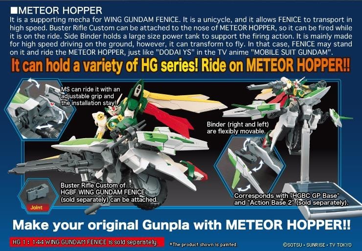 Gundam: High Grade - Meteor Hopper 1:144 Model Kit