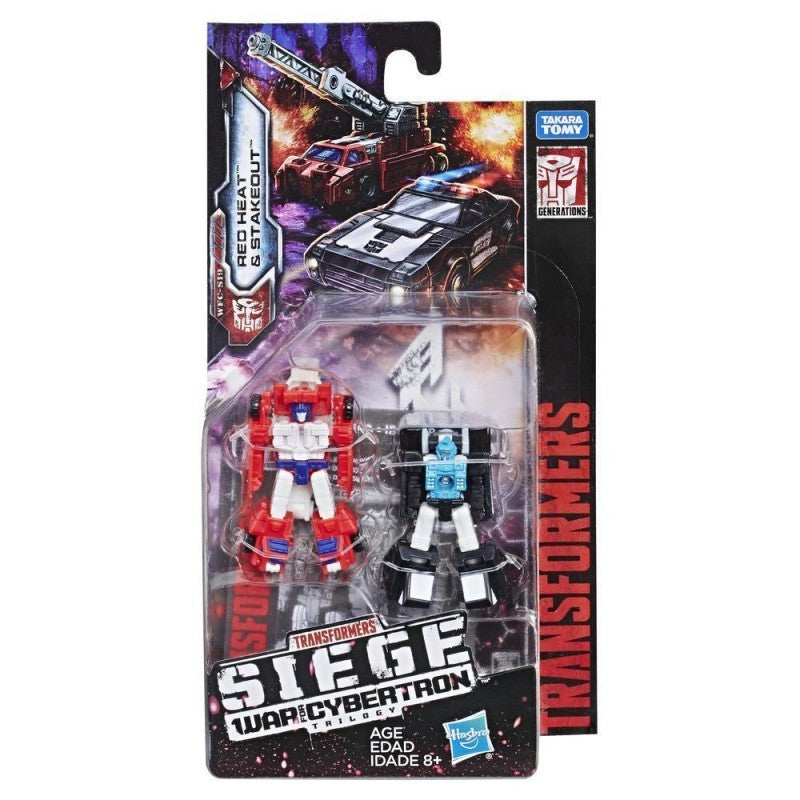 Hasbro Transformers Generations War For Cybertron: Red Heat And Stakeout