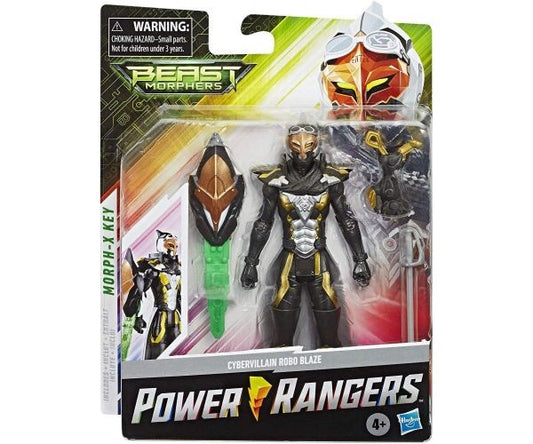 Power Rangers Beast Morphers Cybervillain Robo Blaze Figure