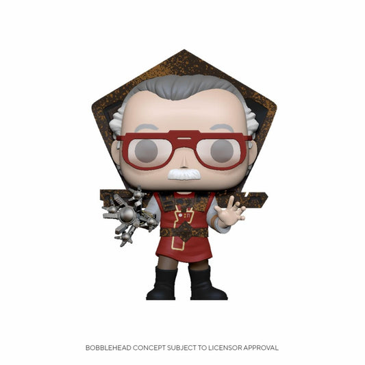 Stan Lee POP! Icons Vinyl Figure Stan Lee in Ragnarok Outfit 9 cm