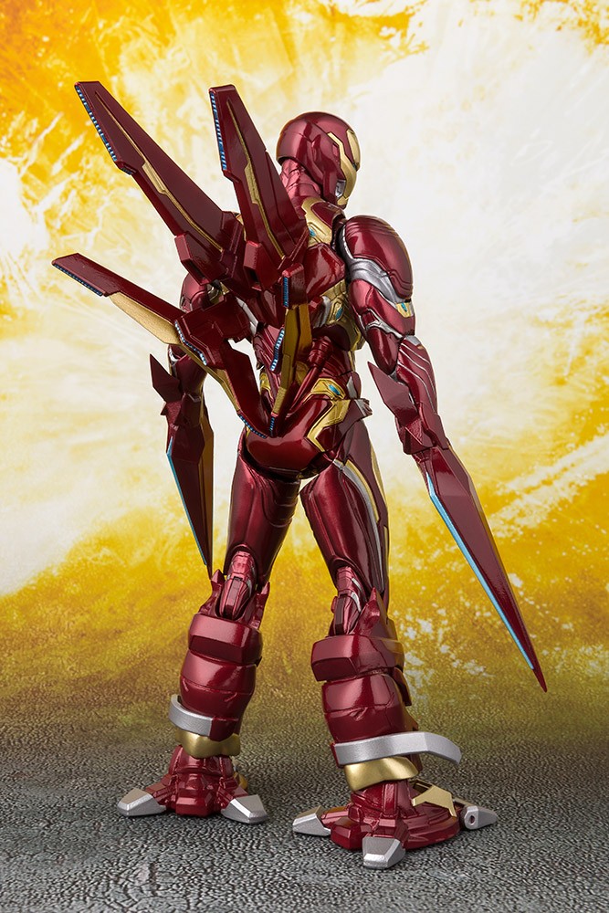 Avengers Infinity War S.H. Figuarts Action Figure Iron Man MK50 Nano Weapons Tamashii Web Ex. 16 cm