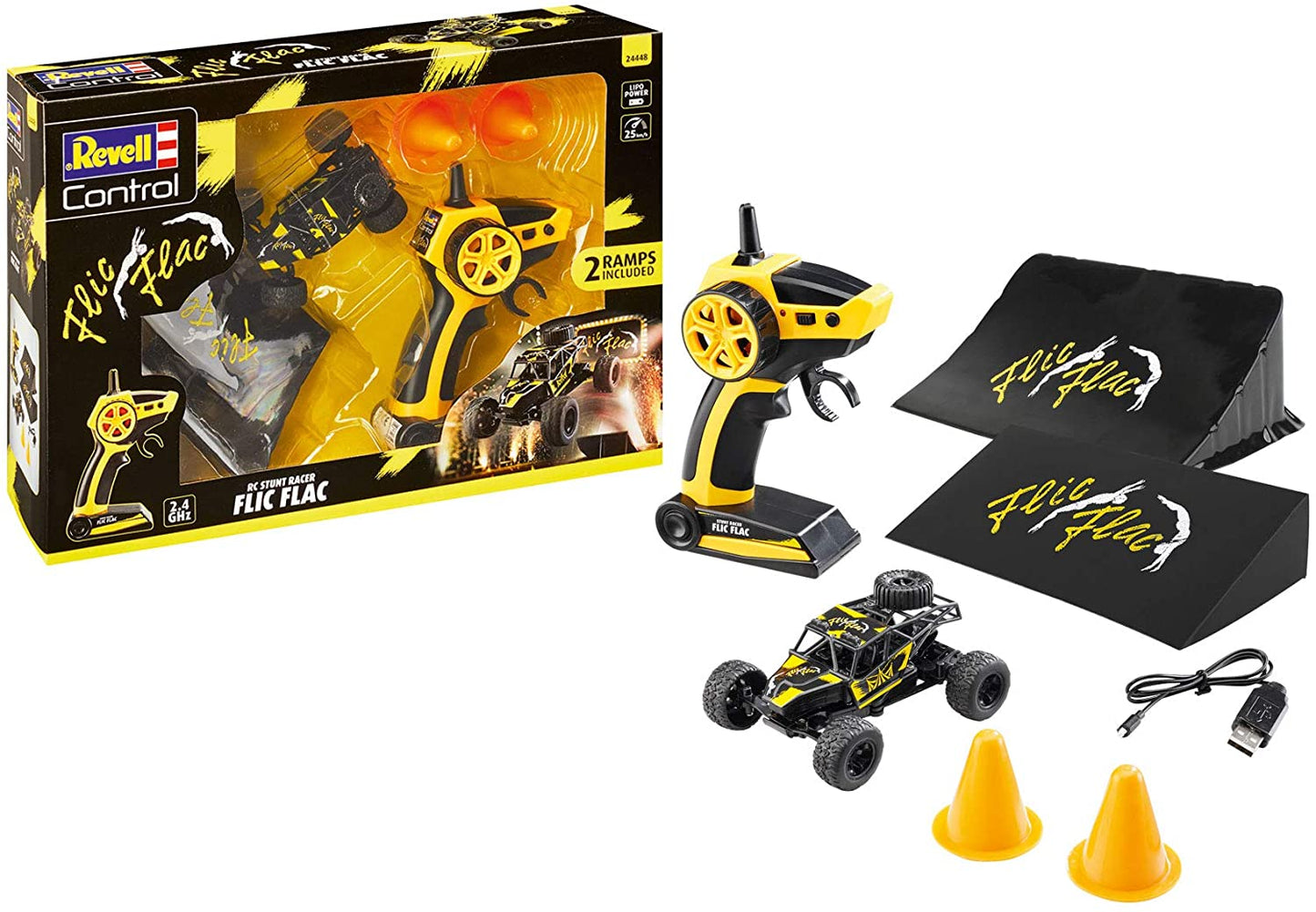Flic Flac Stunt Racer Set - EN/DE/FR/NL/ES/IT