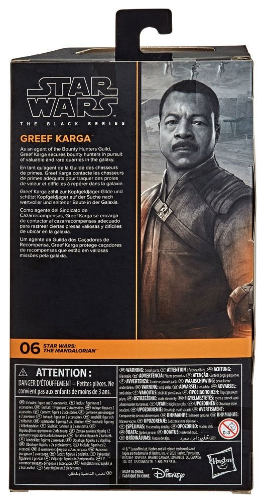 Star Wars Black Series Action Figures 15 cm 2021 Greef Karga (The Mandalorian)