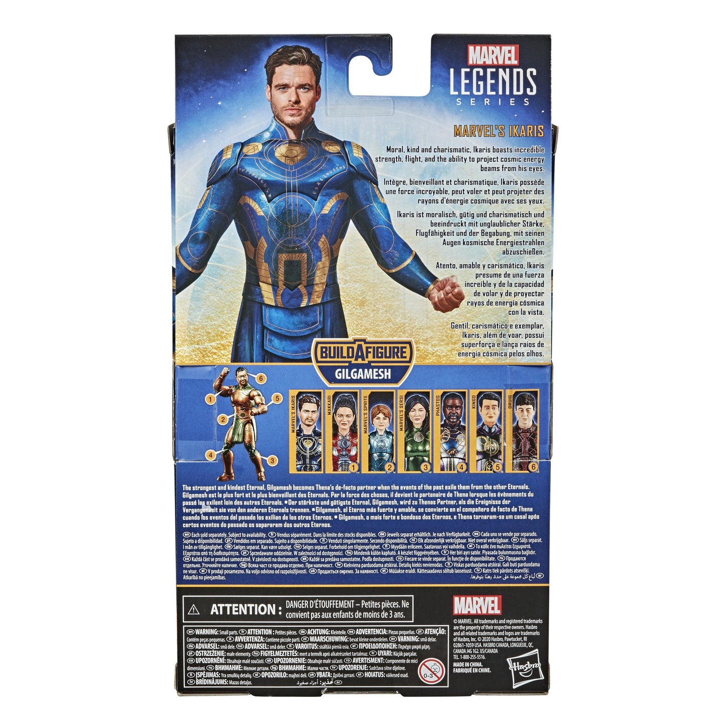 Marvel Legends The Eternals Gilgamesh Wave Ikarus