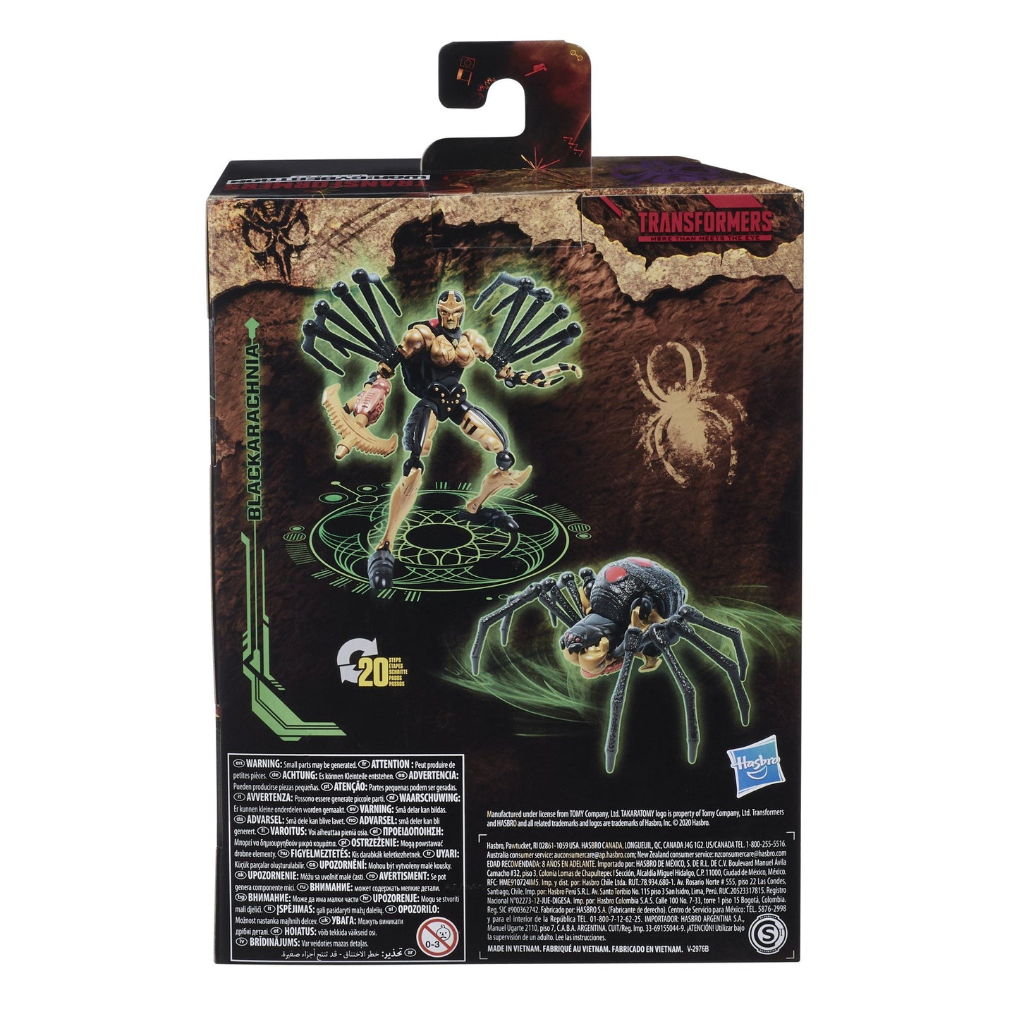 Transformers Generations War for Cybertron: Kingdom Deluxe WFC-K5 Blackarachnia