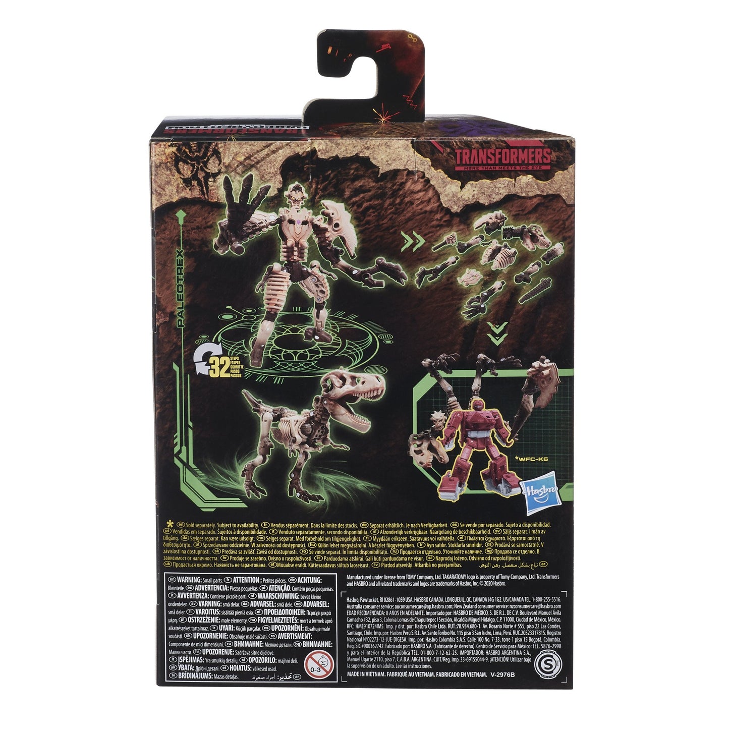 Transformers Generations War for Cybertron: Kingdom Deluxe WFC-K7 Paleotrex