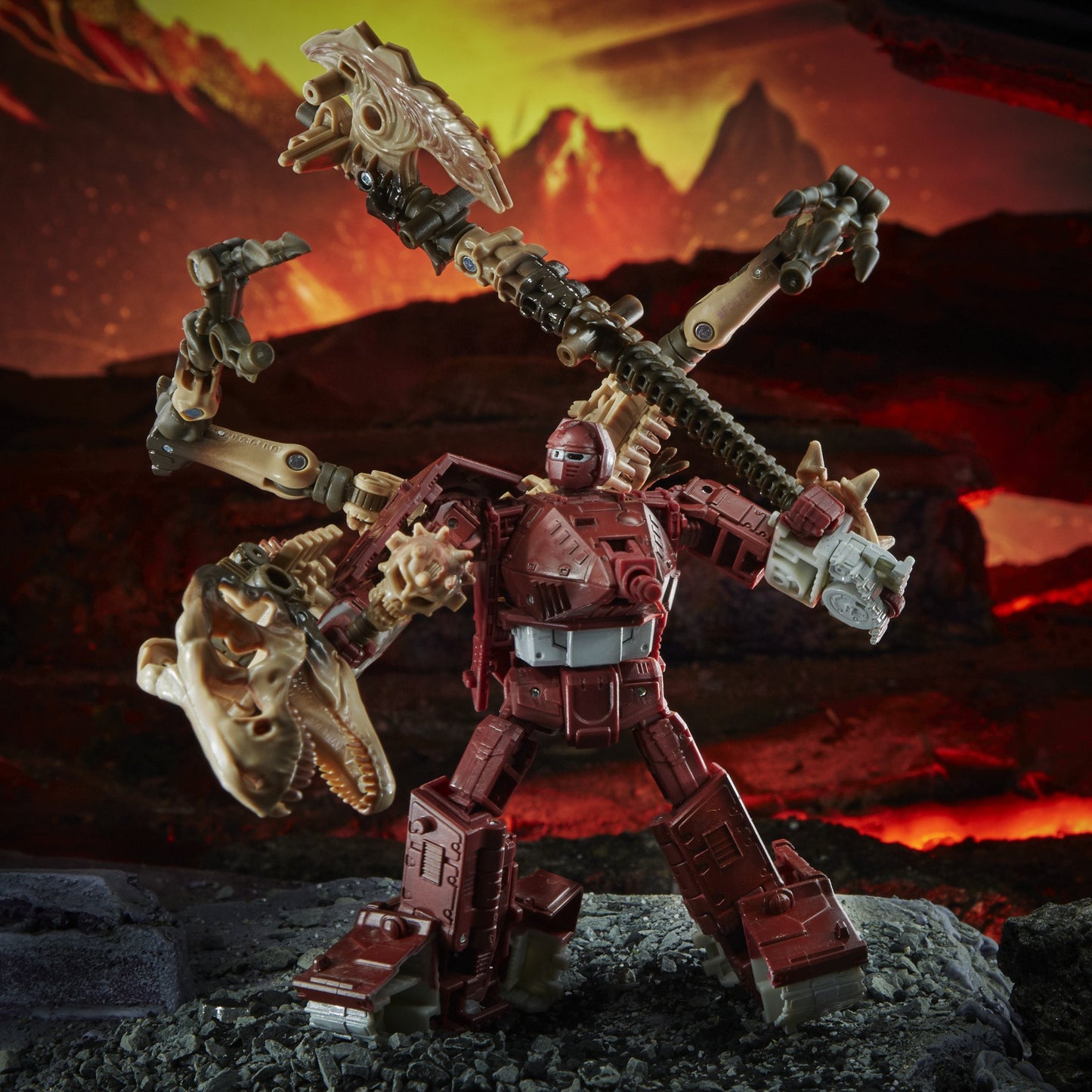 Transformers Generations War for Cybertron: Kingdom Deluxe WFC-K7 Paleotrex