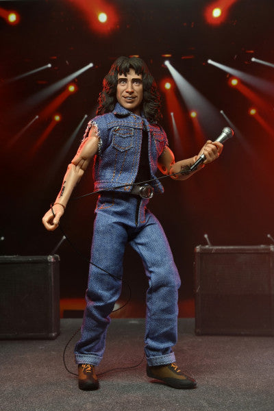 AC-DC: Bon Scott 8 inch Clothed Action Figure