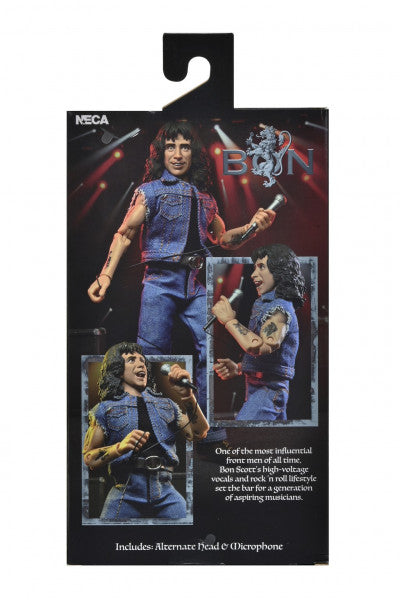 AC-DC: Bon Scott 8 inch Clothed Action Figure