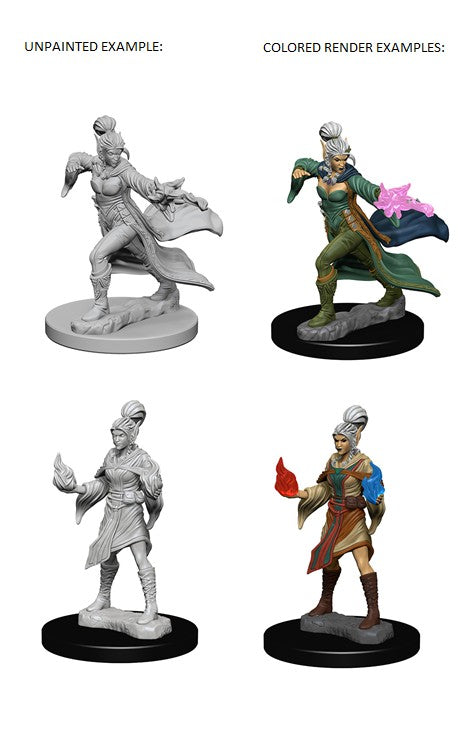 Pathfinder Battles: Deep Cuts - Female Elf Sorcerer