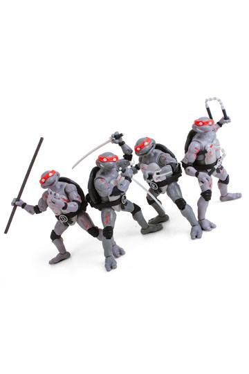 Teenage Mutant Ninja Turtles BST AXN Action Figure 4-Pack Battle Damaged 13 cm