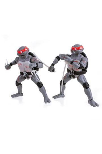 Teenage Mutant Ninja Turtles BST AXN Action Figure 4-Pack Battle Damaged 13 cm