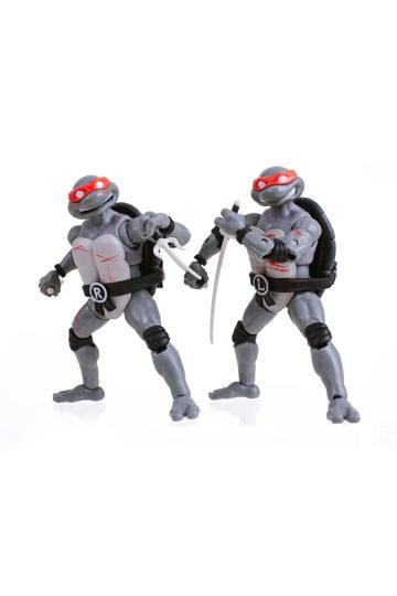 Teenage Mutant Ninja Turtles BST AXN Action Figure 4-Pack Battle Damaged 13 cm