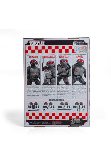 Teenage Mutant Ninja Turtles BST AXN Action Figure 4-Pack Battle Damaged 13 cm