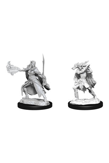 D&D Nolzur's Marvelous Miniatures Unpainted Miniatures Winter Eladrin & Spring Eladrin