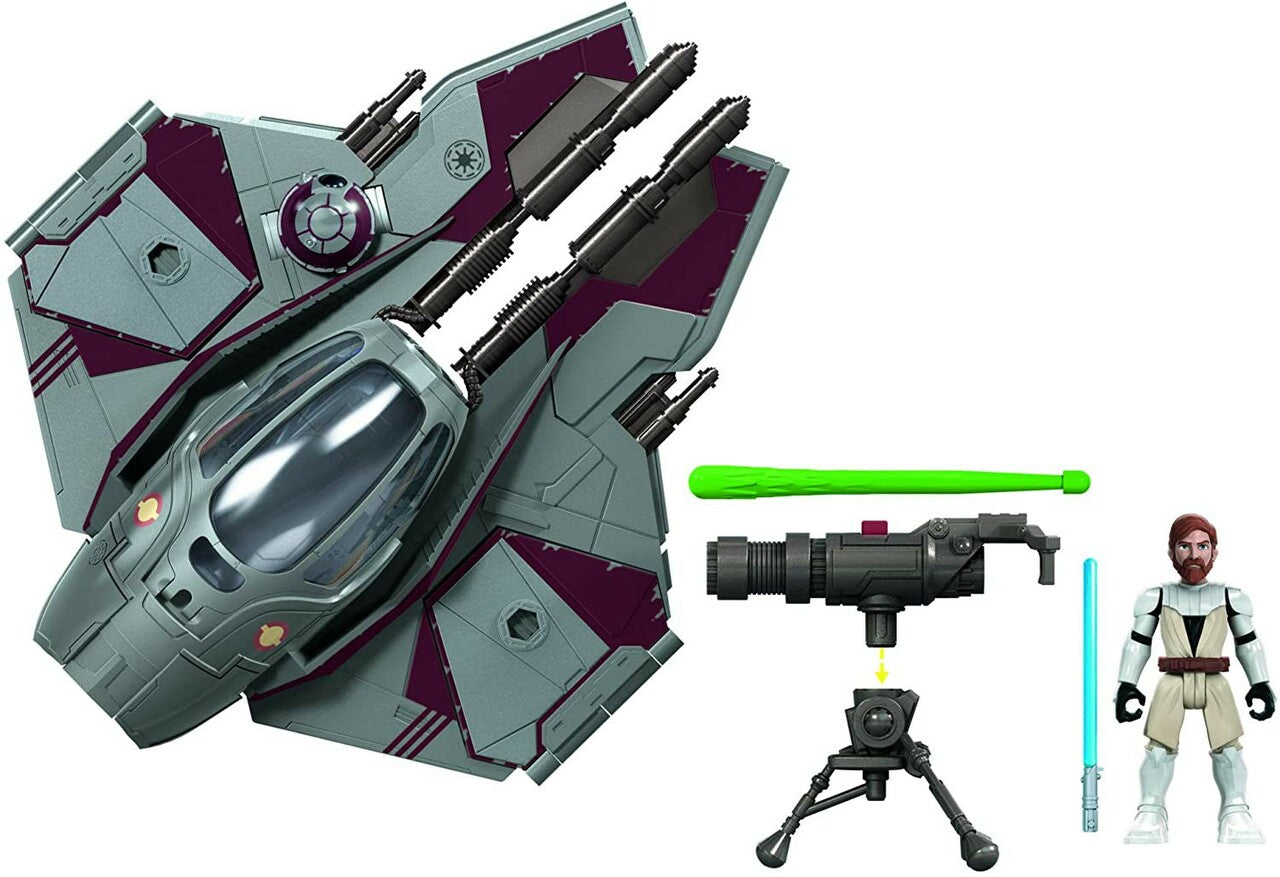 Star Wars Mission Fleet Obi-Wan Kenobi Jedi Starfighter