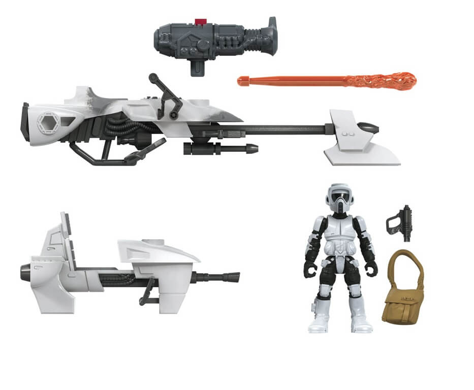 Star Wars Mission Fleet Biker Scout Speeder Bike Speeder Sprint
