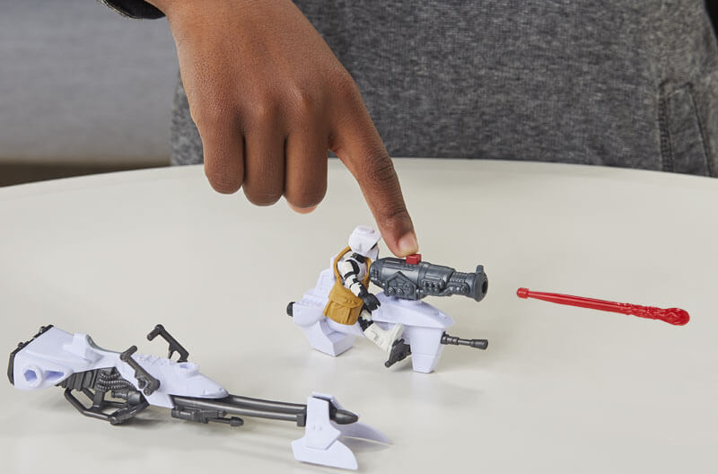 Star Wars Mission Fleet Biker Scout Speeder Bike Speeder Sprint