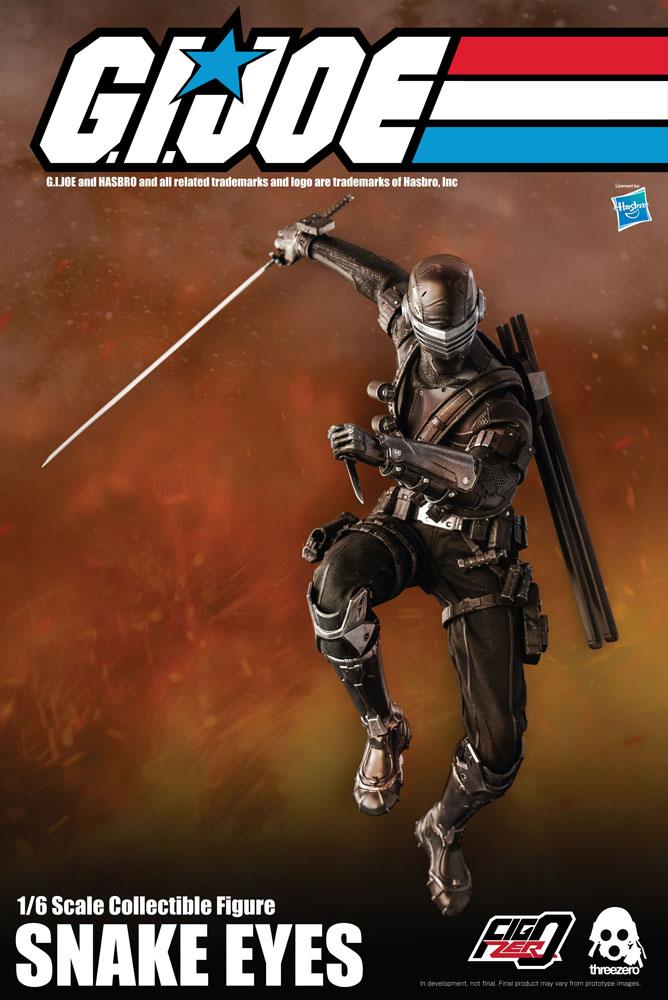 G.I. Joe FigZero Action Figure 1/6 Snake Eyes 30 cm