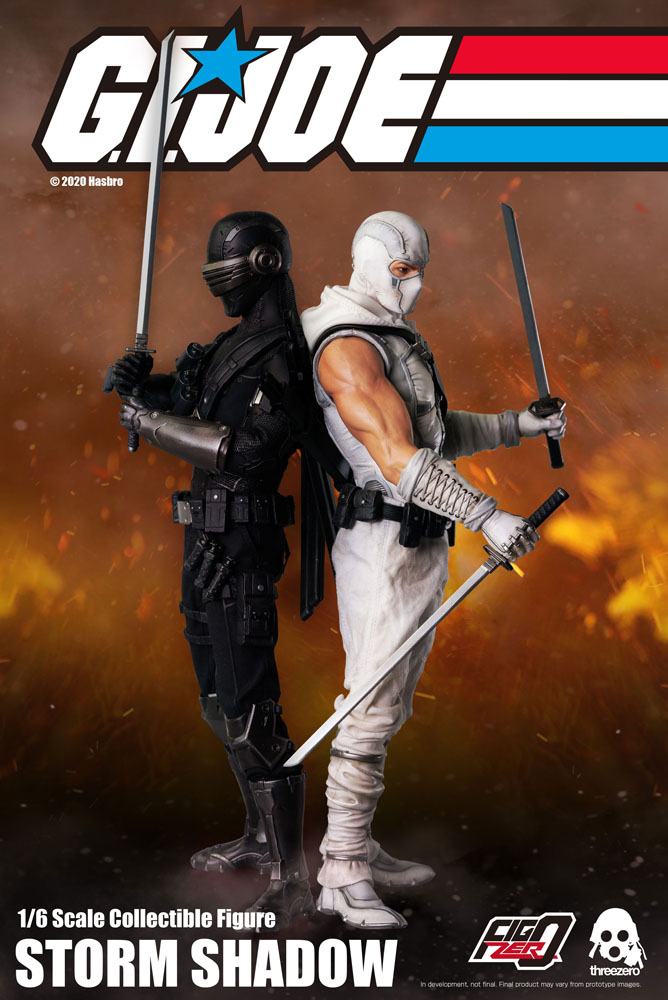 G.I. Joe FigZero Action Figure 1/6 Storm Shadow 30 cm