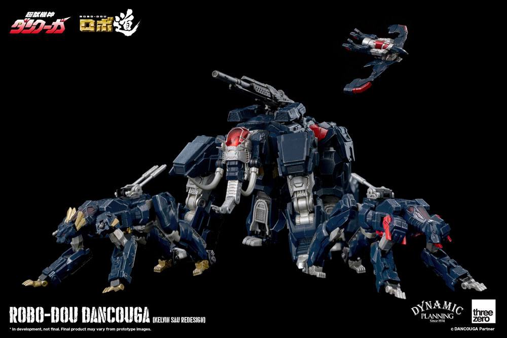 Dancouga - Super Beast Machine God Robo-Dou Action Figure Dancouga (Kelvin Sau Redesign) 33 cm