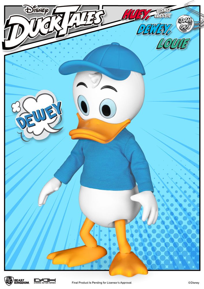 DuckTales Dynamic 8ction Heroes Action Figure 3-Pack Huey, Dewey & Louie 10 cm