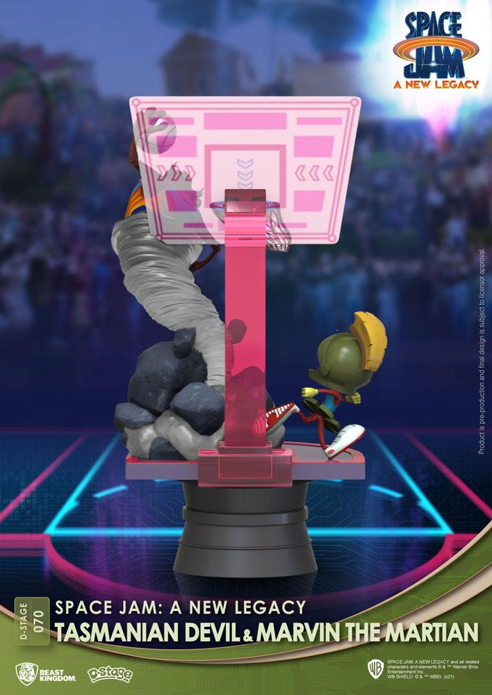 Space Jam: A New Legacy D-Stage PVC Diorama Tasmanian Devil & Marvin The Martian Standard Ver. 15 cm