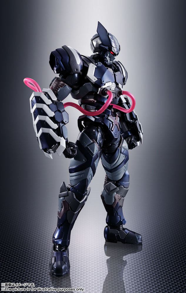 Tech-On Avengers S.H. Figuarts Action Figure Venom Symbiote Wolverine 16 cm