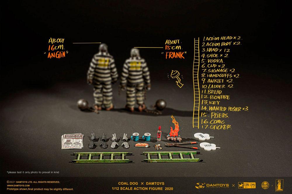 Coal Dog Death Gas Station Series Action Figures 1/12 Freedom Brothers 15 cm