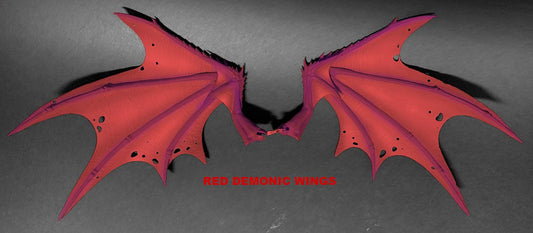 Mythic Legions: Arethyr Action Figure Accessory Red Demonic Wings