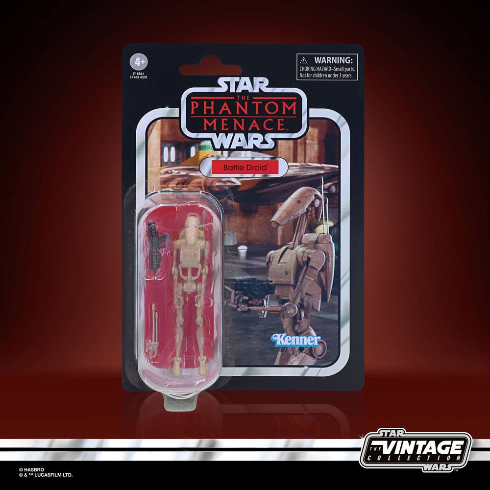 Star Wars Vintage Collection Action Figures 10 cm 2021 Wave 2 Battle Droid (Episode I)