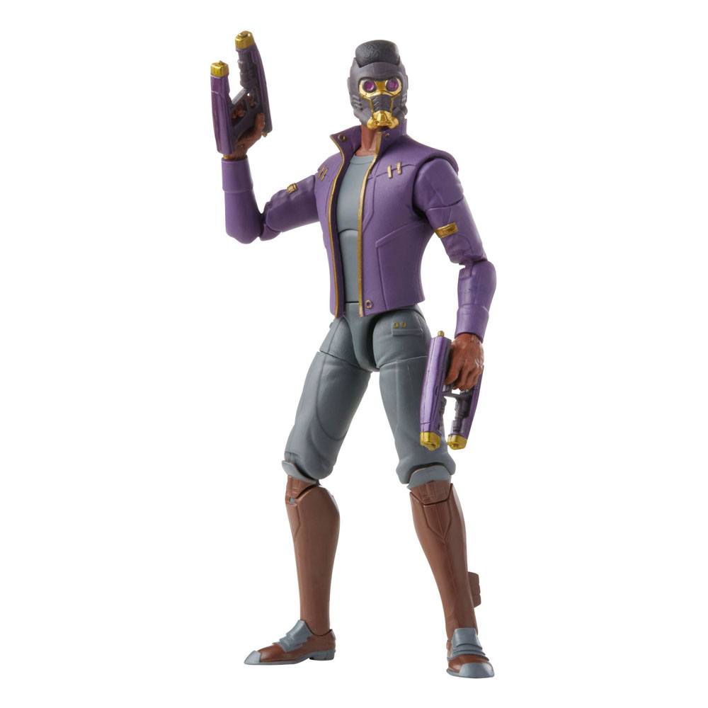Avengers Disney Plus Marvel Legends Series Action Figures 15 cm 2022 Wave 1 T'challa Star-Lord (What If...?)