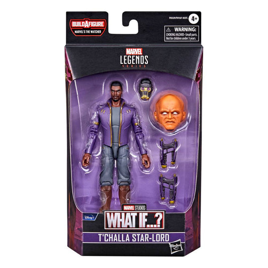 Avengers Disney Plus Marvel Legends Series Action Figures 15 cm 2022 Wave 1 T'challa Star-Lord (What If...?)