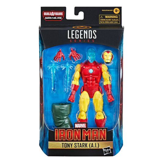Shang-Chi Marvel Legends Series Action Figures 15 cm 2021 Wave 1 Tony Stark (A.I.) (Iron Man Comics)