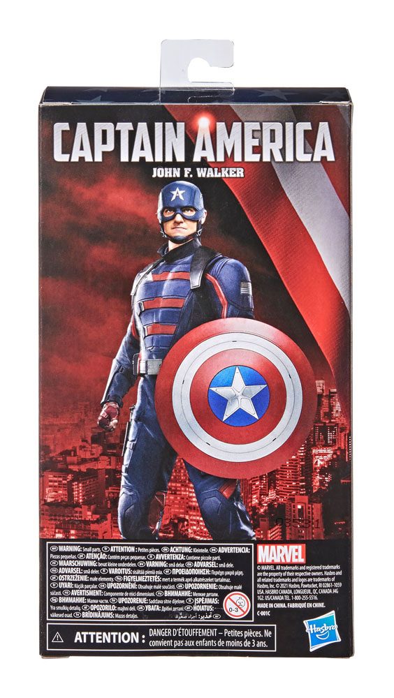 The Falcon and the Winter Soldier Marvel Legends Action Figure 2021 Captain America (John F. Walker)
