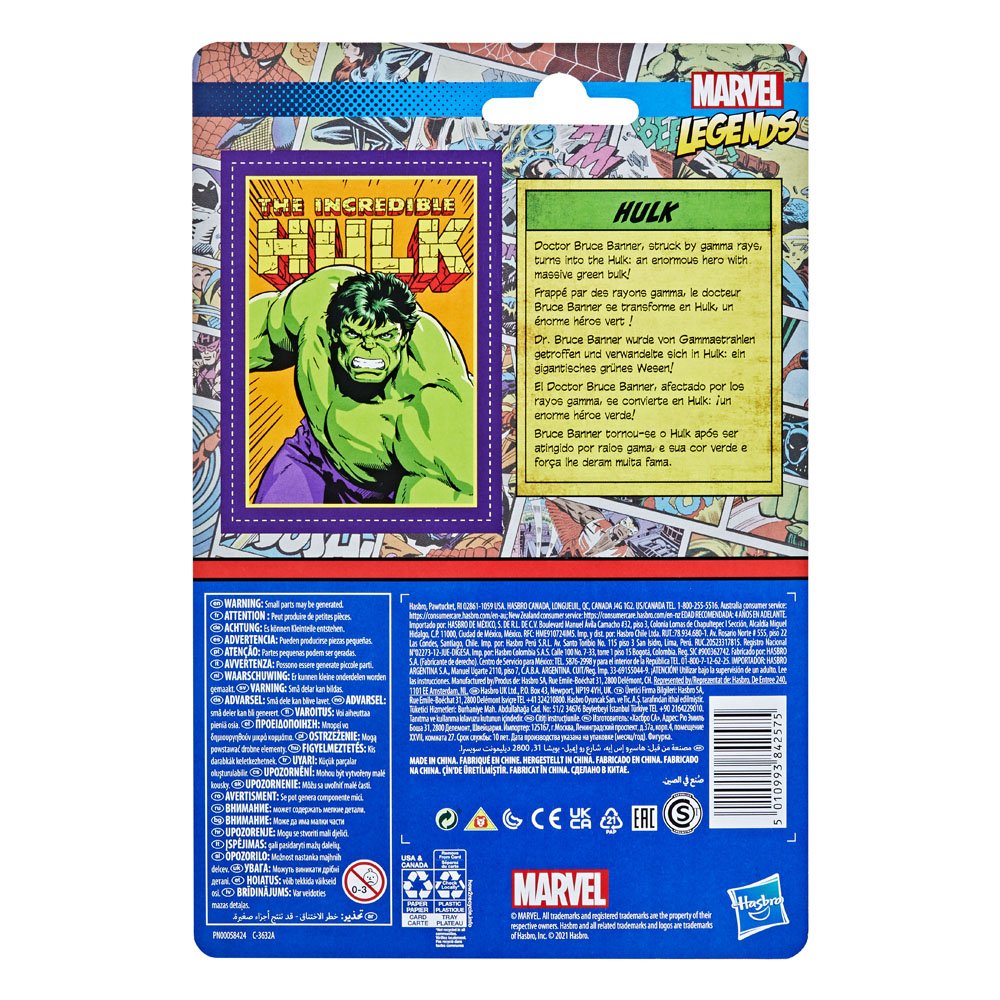 Hasbro Marvel Legends Retro 375 Hulk