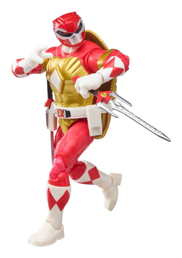 Power Rangers x TMNT Lightning Collection Action Figures 2022 Foot Soldier Tommy & Morphed Raphael
