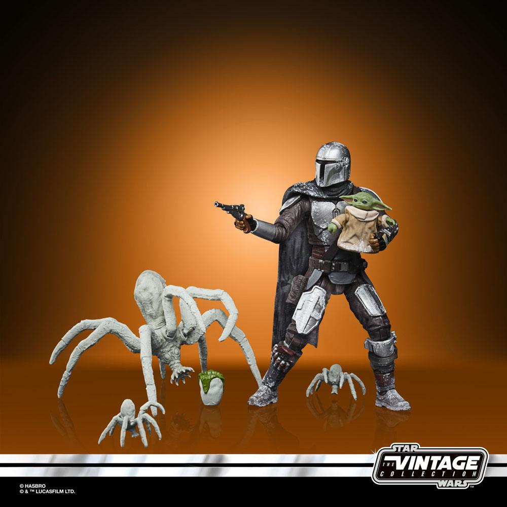 Star Wars: The Mandalorian Vintage Collection Action Figure 2021 The Mandalorian & Grogu (Maldo Kreis) 10 cm