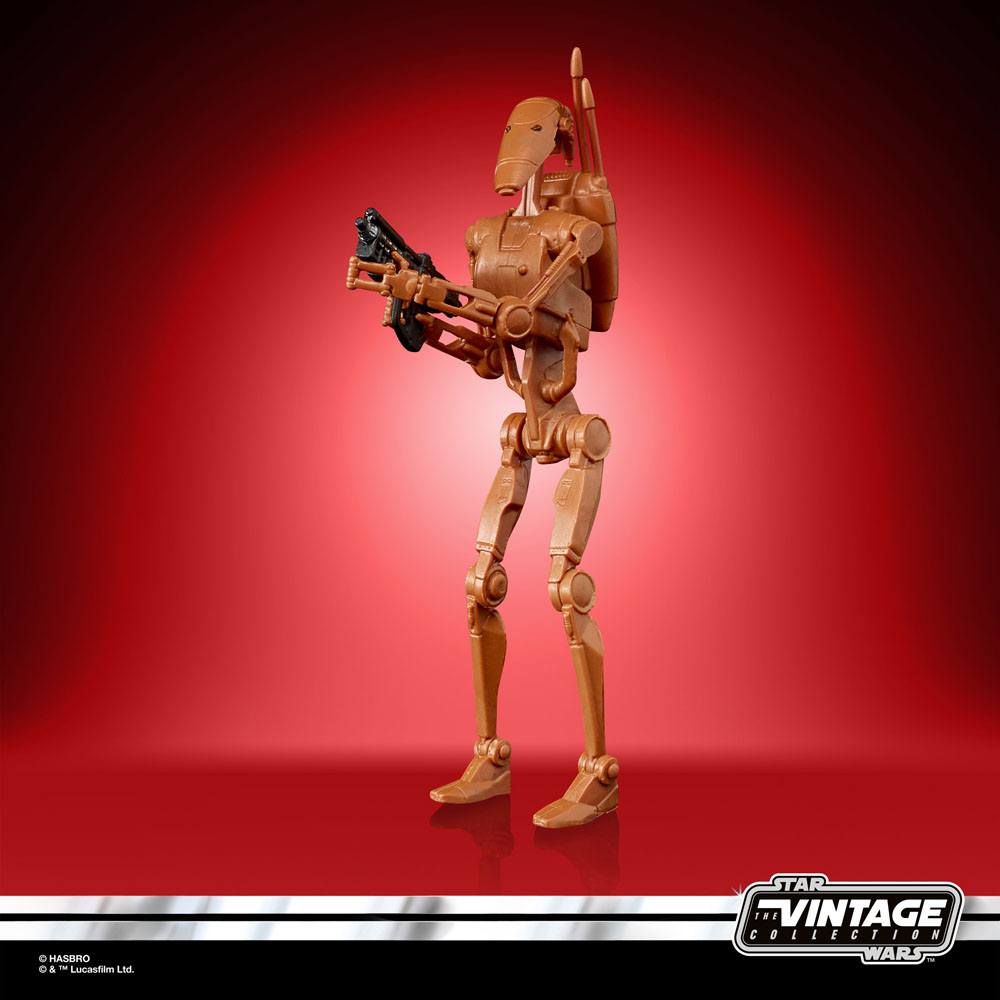 Star Wars The Clone Wars Vintage Collection Action Figure 2022 Battle Droid 10 cm