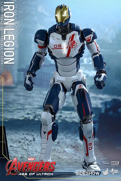 Avengers Age of Ultron Movie Masterpiece Action Figure 1/6 Iron Legion 31 cm