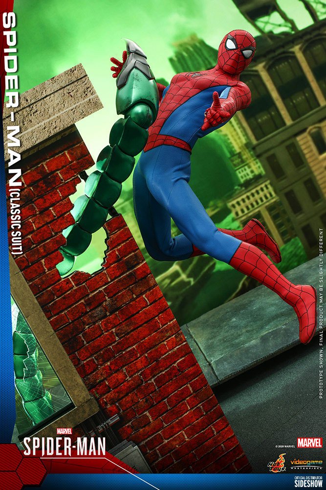 Marvel's Spider-Man Video Game Masterpiece Action Figure 1/6 Spider-Man (Classic Suit) 30 cm