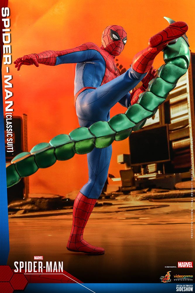 Marvel's Spider-Man Video Game Masterpiece Action Figure 1/6 Spider-Man (Classic Suit) 30 cm