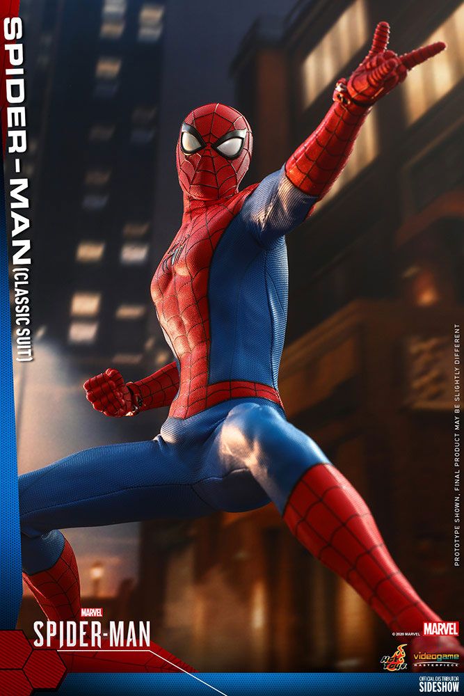 Marvel's Spider-Man Video Game Masterpiece Action Figure 1/6 Spider-Man (Classic Suit) 30 cm