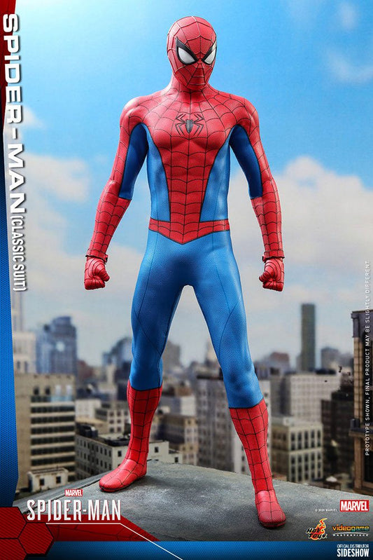 Marvel's Spider-Man Video Game Masterpiece Action Figure 1/6 Spider-Man (Classic Suit) 30 cm