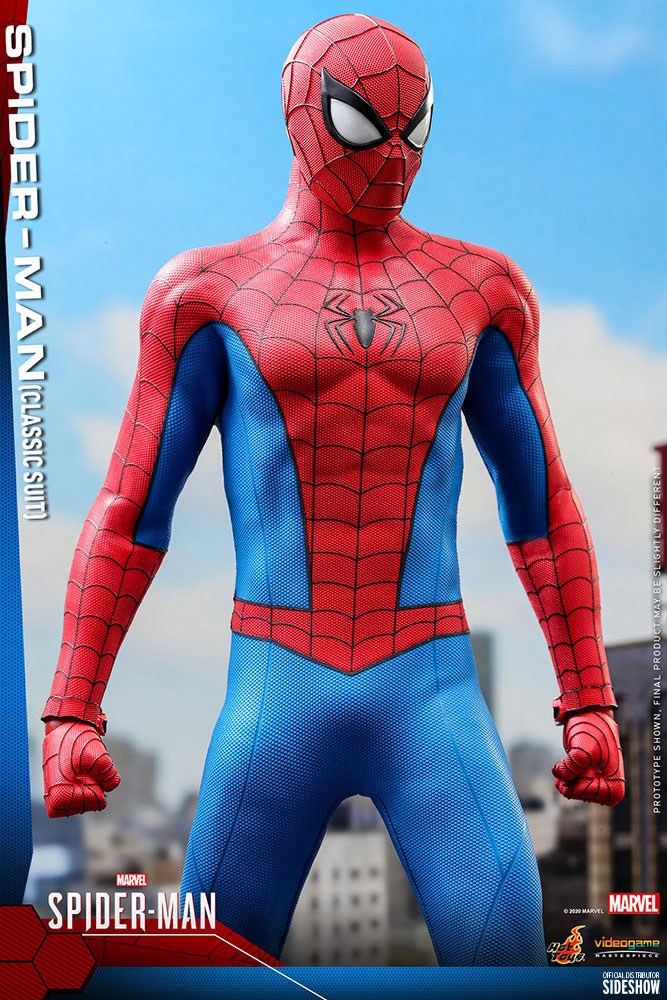 Marvel's Spider-Man Video Game Masterpiece Action Figure 1/6 Spider-Man (Classic Suit) 30 cm