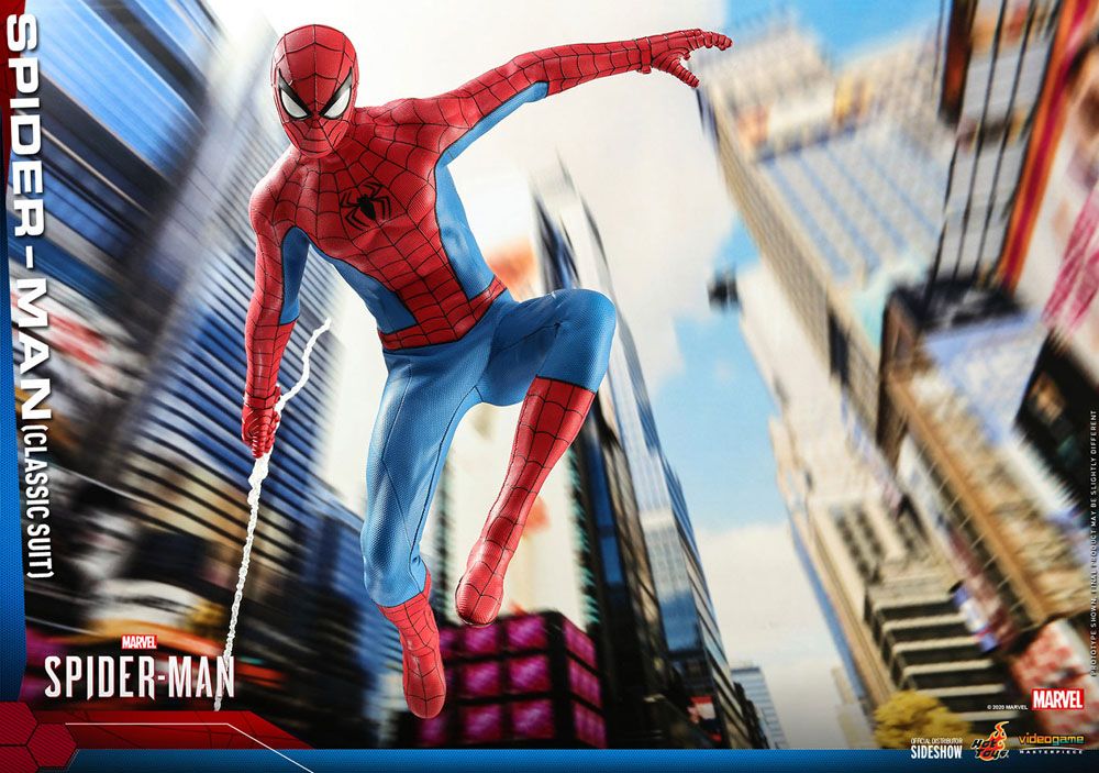 Marvel's Spider-Man Video Game Masterpiece Action Figure 1/6 Spider-Man (Classic Suit) 30 cm
