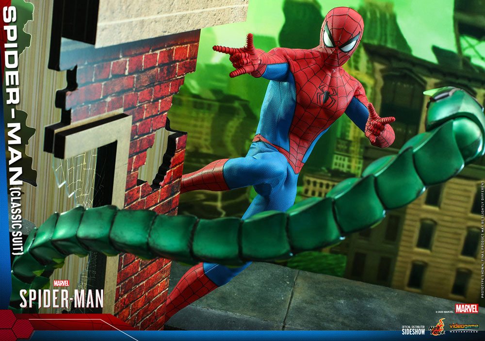 Marvel's Spider-Man Video Game Masterpiece Action Figure 1/6 Spider-Man (Classic Suit) 30 cm